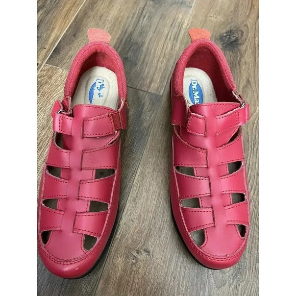 Women's Size 8.5 Red Dr. Max Sandals/Shoes‎ - Picture 2 of 10